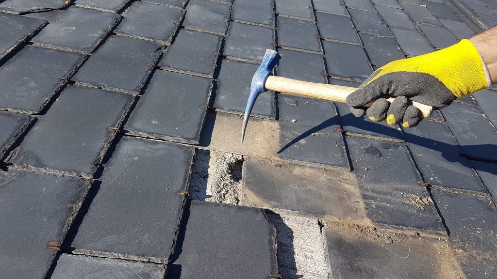 reparación tejados pizarra madrid